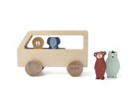 Wooden animal bus