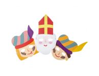 Maskerset Sinterklaas 3 stuks