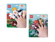 Vingerpoppetjes dieren set van 5