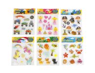 Raamstickers assorti