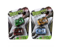 Speelgoedauto dino camouflage pull-back