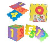 Foam speelmat puzzel met cijfers