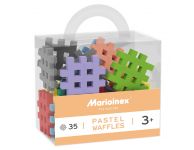Mini Waffle Pastel - 35 Pcs