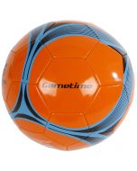 Voetbal synthetisch leer oranje