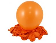 Ballonnen oranje 100 stuks