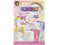 Kleur- en spelletjesboek unicorn