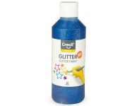 Glitterverf blauw