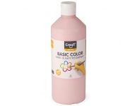 Basic plakkaatverf 500ml pastelrood