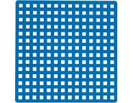 Plus-Plus bouwplaat blauw