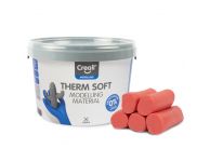 Creall therm soft klei rood