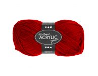 Acryl garen, rood