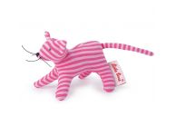Mini Grabbing Toy Cat stripes pink