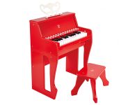 Learn with Lights Red Piano with Stool