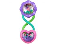 Rattle and Shake Barbell Toy - purple